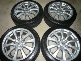 is250 is300 is350 17 inch Wheels Rims and Blizzak Snow Tires 225 45 17