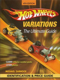 Hot Wheels Variations Ultimate Price Guide Book 4th Edition KZ