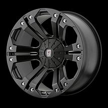 18 KMC XD Monster Rims Wheels Black 18x9 12 5x139 7
