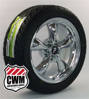 Chrome Wheel Rims Federal Tires for Pontiac Firebird 67 81