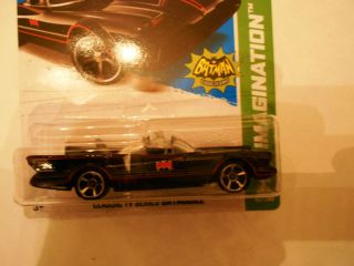Hot Wheels Classic Batmobile TV Series 62 New for 2013 Mint in Pack
