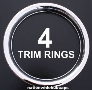 Wheel Trim Rings Beauty Rim Ring Glamour Bands Steel Rims