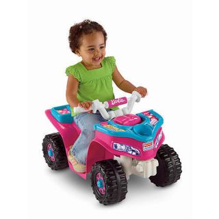 Power Wheels Fisher Price Barbie Lil Trail Rider ATV Girls Sport Quad