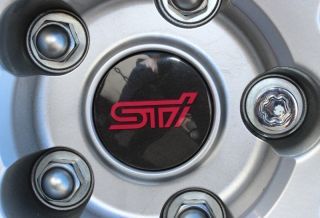 Subaru STI Wheel Center Cap Impreza WRX STI BBs Wheels Set of 4
