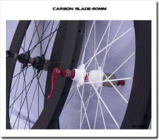 Carbon Wheelset 26088C  Durable Full Carbon Wheels; 60/88mm Clincher