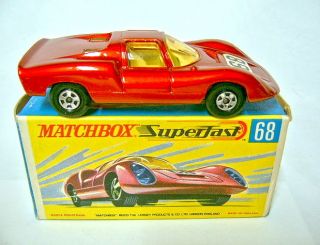Superfast No 68A Porsche 910 Thin Wheels Mint Boxed