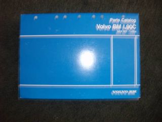 Volvo BM L90C Wheel Loader Parts Catalog Manual