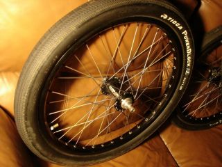 20 inch Chris King Wheel Set BMX Race Wheels TI Spokes