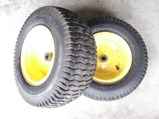 John Deere L120 L130 Front Rims and Tires