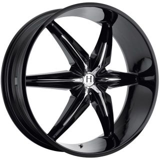 20 inch Helo HE866 Black Wheels Rims 5x5 5 5x139 7 10