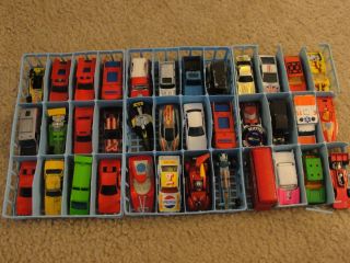 HOT WHEELS MATCHBOX LOT OF 41 CARS VINTAGE WITH CARRY CASE INCLUDED 5