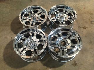 Artillery Chrome Ford F150 F 150 6 lug Truck Wheels Expedition Lifted