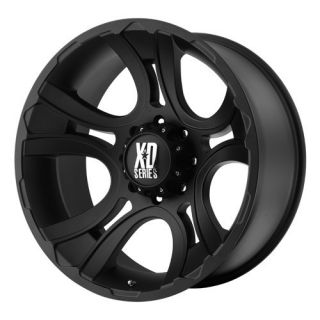 22 inch 22x11 XD Matte Black Wheels Rims 8x6 5 8x165 1 Hummer H2 H2