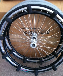 QUICKIE WHEELCHAIR QUAD HAND RIMS WHEELS FOR USERS WITH HAND WEAKNESS