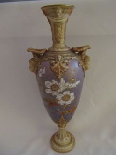 RARE and Stunning Royal Worcester 10 25 Urn Vase