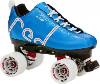 Labeda Voodoo U3 Roller Skates Blue Skate Boot Men Womens Boys and