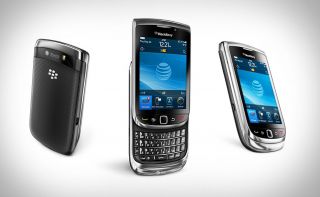 New Black at T Blackberry Torch 9800 Smartphone