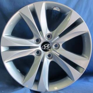 18 Hyundai Genesis OE Wheels 4 Rims Silver 18x8 18x7 5