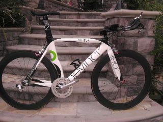  Vinci Triathlon Time Trial Road Bike Carbon Size Large Carbon Wheels