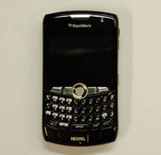 As Is Blackberry Curve 8350i Black Sprint Nextel Smartphone
