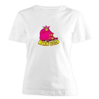 Makin Bacon  Funny Animal T Shirts