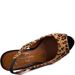 Jessica Simpsons Multi Color Alexy 2   Brown Cheetah Pony for 98.99