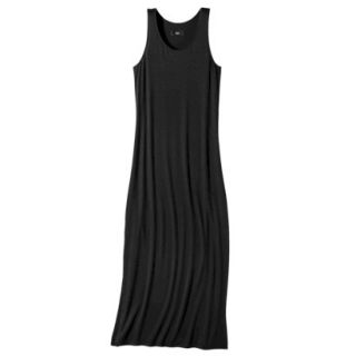 Mossimo Womens Knit Maxi Dress   Black S