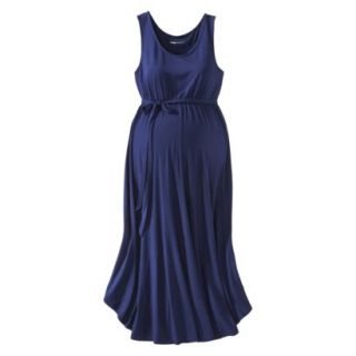 Liz Lange for Target Maternity Sleeveless Knit Maxi Dress   Blue M