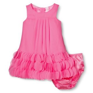 Cherokee Infant Toddler Girls Sleeveless Dress   Pink 18 M