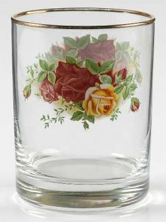 Royal Albert Old Country Roses 12 Oz Glassware Double Old Fashioned, Fine China