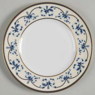 Royal Worcester Brighton Bread & Butter Plate, Fine China Dinnerware   Bone, Blu