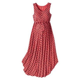 Liz Lange for Target Maternity Sleeveless Knit Maxi Dress   Blue/Melon L