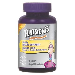 Flintstones Healthy Brain Support Supplement Gummies   80 Count