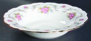 Royal Albert Tranquility Rim Soup Bowl, Fine China Dinnerware   Gray Scrolls,Pin