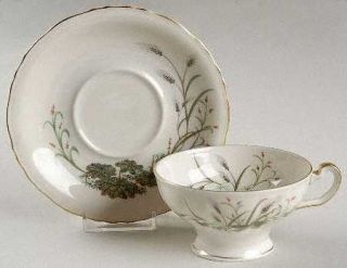 Haviland Weathersfield Footed Cup & Saucer Set, Fine China Dinnerware   New York