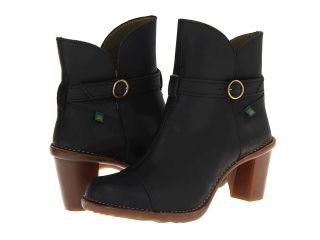 El Naturalista Duna N528 Womens Zip Boots (Black)