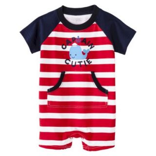 Just One YouMade by Carters Newborn Boys Jumpsuit   Red/White 12 M
