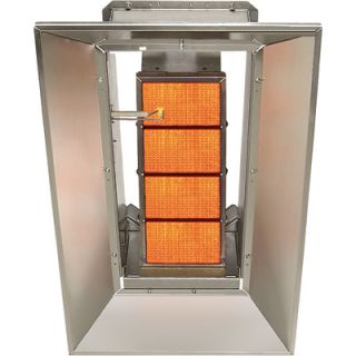SunStar Heating Products Infrared Ceramic Heater   NG, 60,000 BTU, Model# SG6 N