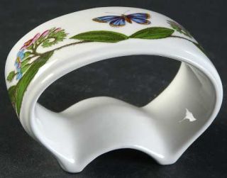 Portmeirion Botanic Garden Napkin Ring, Fine China Dinnerware   Various Plants &