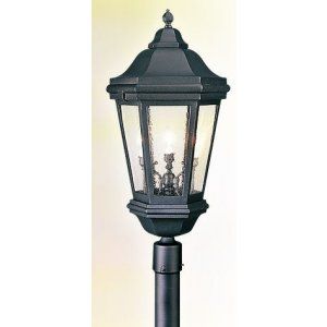 Troy Lighting TRY PCD6835MB Verona 3 Light Post Lantern