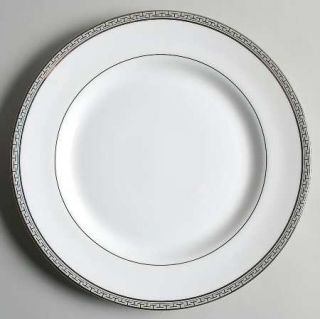 Royal Worcester Corinth Platinum Dinner Plate, Fine China Dinnerware   Chamberla