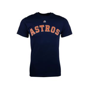 Houston Astros Majestic MLB Official Wordmark Team T Shirt