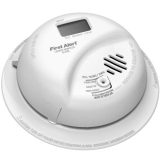 BRK CO5120PDBN Carbon Monoxide Detector, 120V Hardwired w/ Battery Backup amp; Digital Display