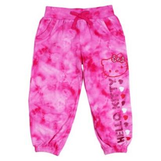 Hello Kitty Infant Toddler Girls Lounge Pant   Pink 18 M