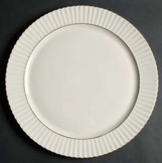 Lenox China Colonnade Gold 12 Chop Plate/Round Platter, Fine China Dinnerware  