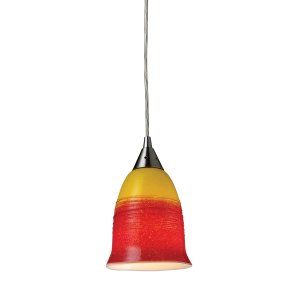 Elk Lighting ELK 10218 1FIR Horizon Horizon 1 Light Fire Pendant