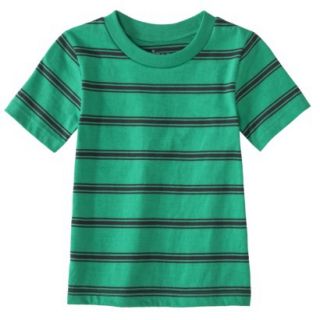 Circo Infant Toddler Boys Short Sleeve Stripe Tee   Jade 12 M