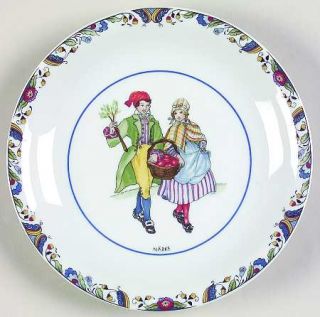 Rorstrand Swedish National Costumes Bread & Butter Plate, Fine China Dinnerware
