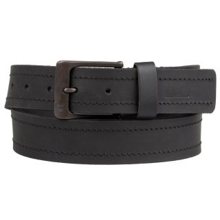 Timberland Mens Casual Topstitched Genuine Leather Belt (Genuine leatherClosure: Single prong buckleHardware: Antiqued coppertoneTopstitchingEmbossed logoAvailable sizes: 32, 34, 36, 38, 40, 42Approximate width: 1.5 inchesApproximate total length: 39 inch