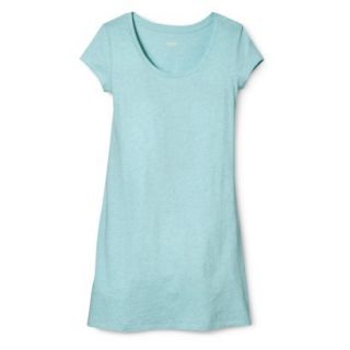 Mossimo Supply Co. Juniors T Shirt Dress   Aqua XXL